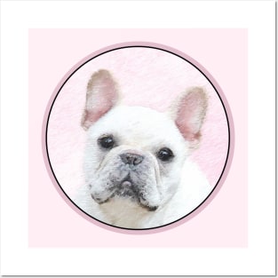 French Bulldog (Cream/White) Posters and Art